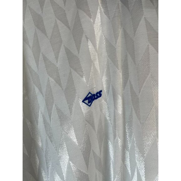 England - DDSS Men's White Soccer Short Sleeve Logo Polo Shirt - Size XL - Picture 4 of 6